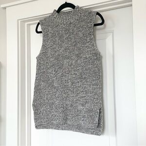 JCrew Cotton Wool Blend Mock Neck Sweater Knit Tank Top - Size XS